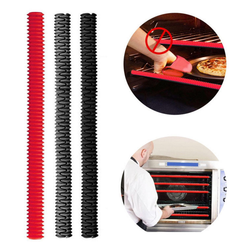Kitchen Baking Rack - Silikon Gewinde Hitzebeständig Ofen Rack Rand