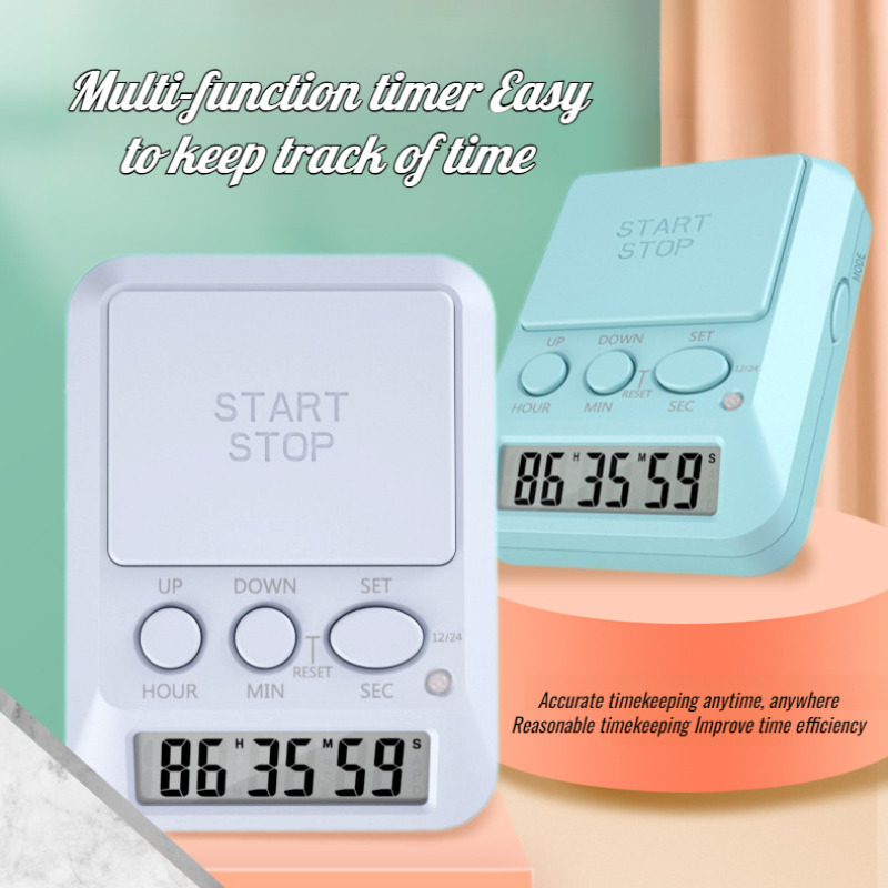 Kitchen Kids Baking Set - Visueller Kochtimer für Schüler, digitale Anzeige,