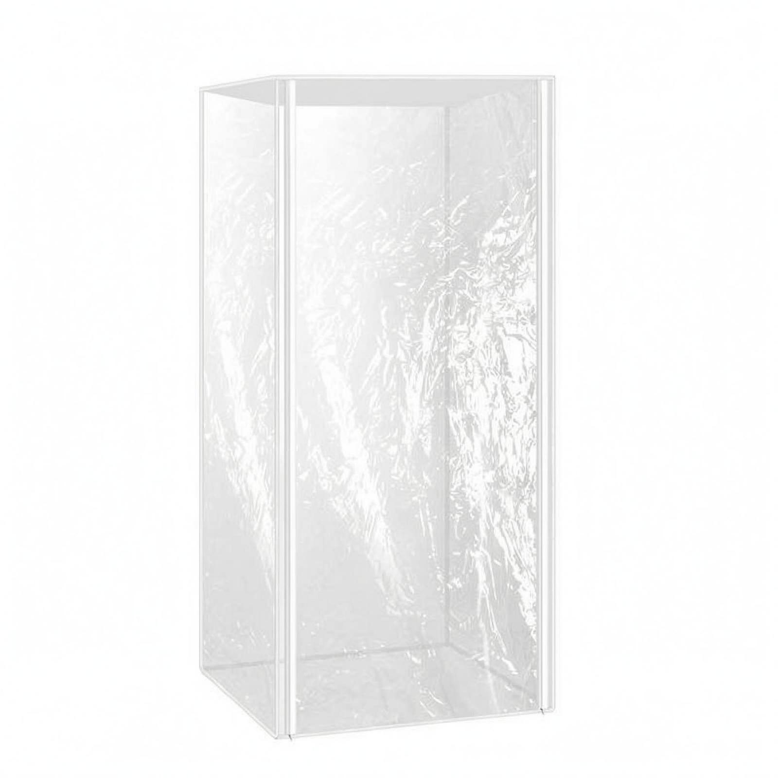 Kitchen Baking Cart - Transparente hohe Backblechabdeckung aus PVC, Aufbewahrungsbox