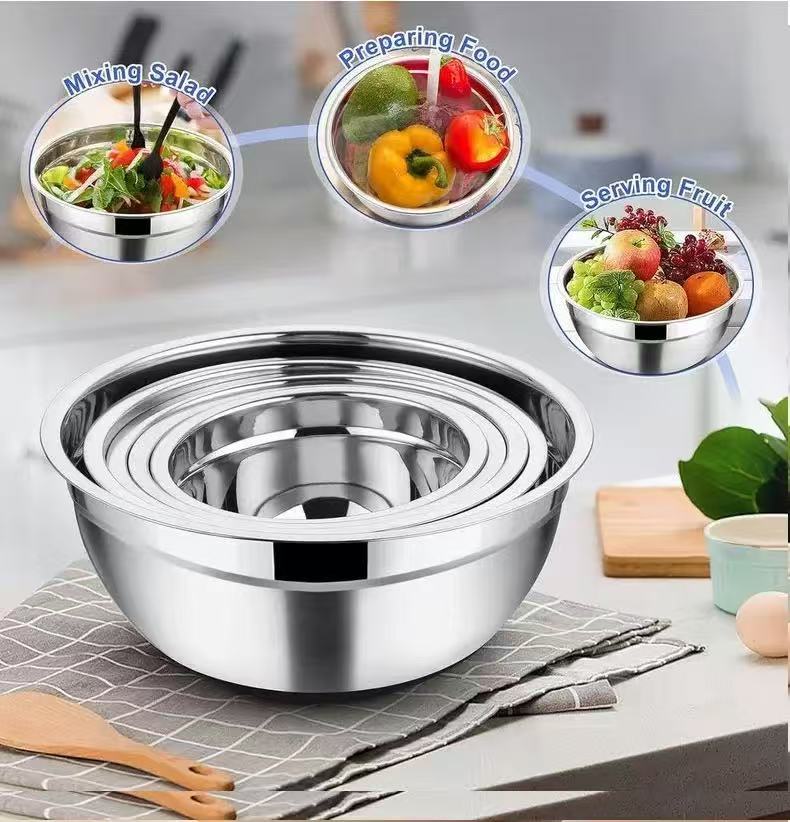 Verstärkte Edelstahl-Rührschüs – Baking Kitchen Set Bewertung und Preis