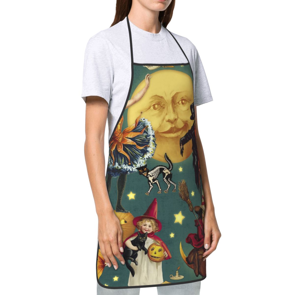 Vintage Halloween Geister Hexe – Kitchen Witch Baking Bewertung und Preis