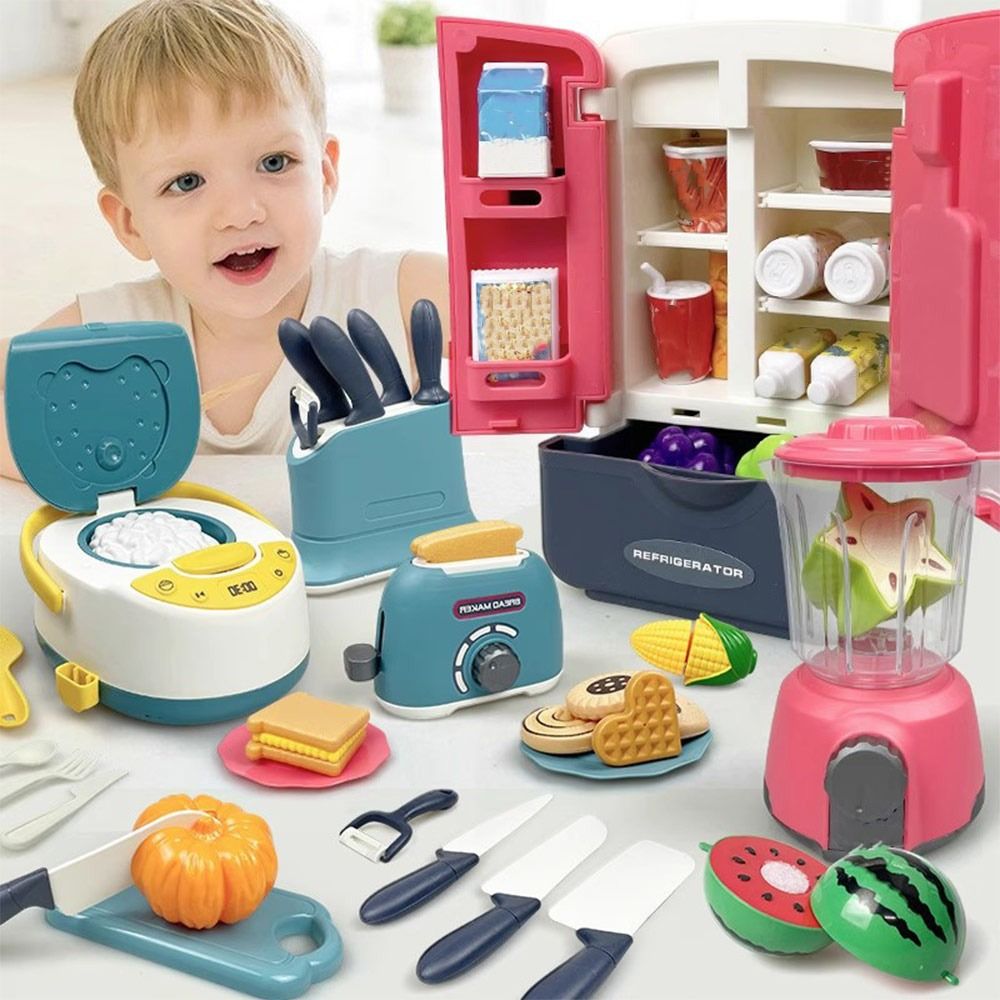 Lustiges mehrfarbiges Kochspie – Kitchen Kids Baking Set Bewertung und Preis