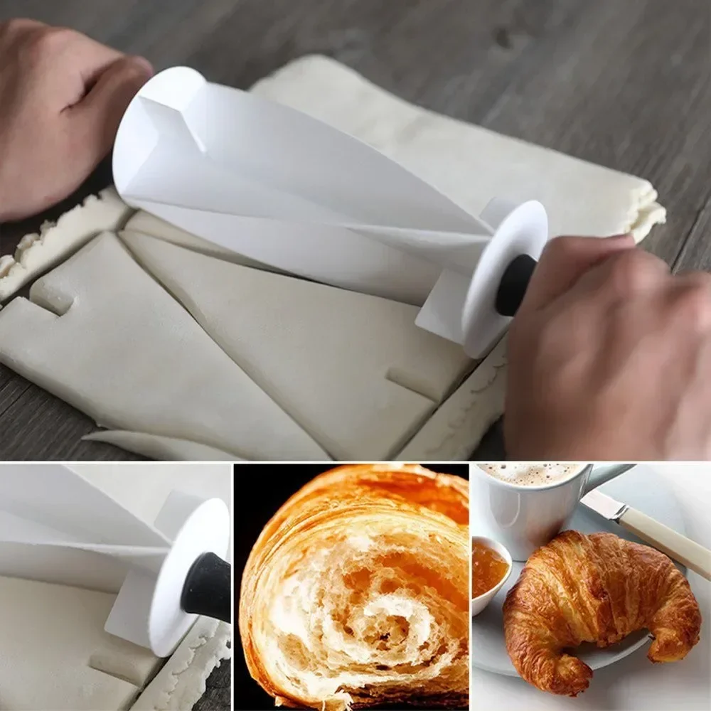 1pc Croissant Teig Cutter Kuns – Kitchen Roller Baking Bewertung und Preis