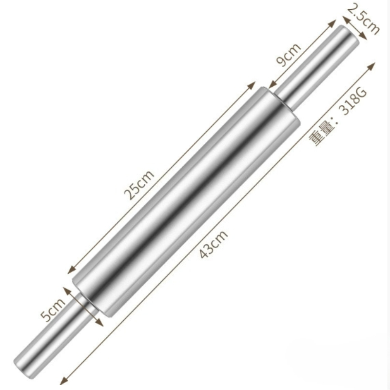 Haushalts-Edelstahl-Teigroller – Kitchen Roller Baking Bewertung und Preis