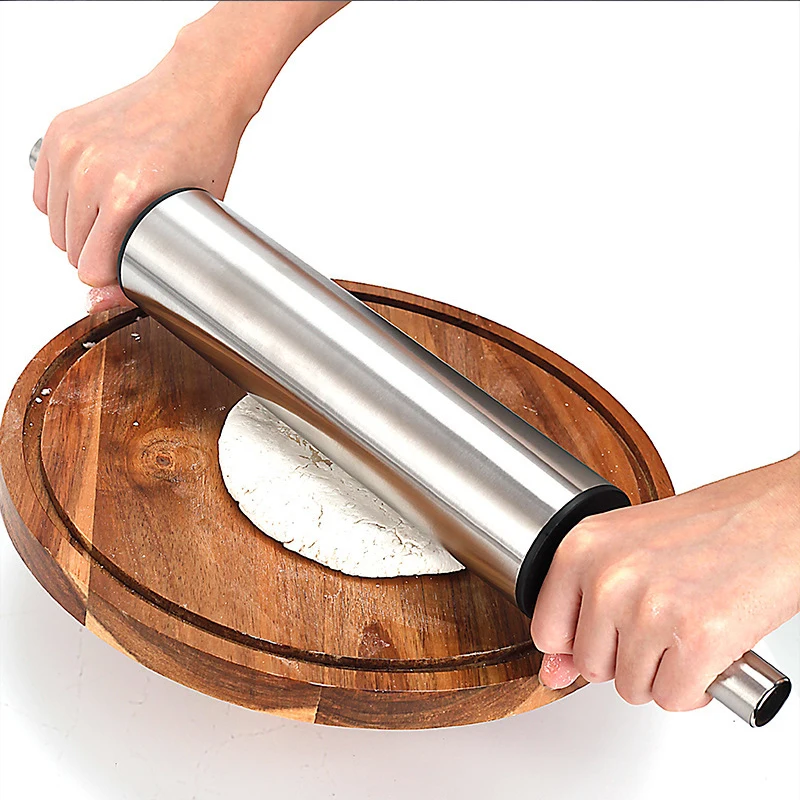 Haushalts-Edelstahl-Teigroller – Kitchen Roller Baking Bewertung und Preis