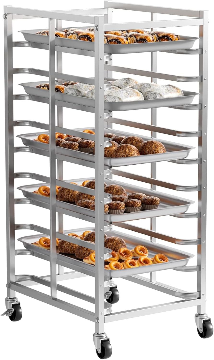 Kommerzieller Edelstahl-Backwa – Kitchen Baking Cart Bewertung und Preis