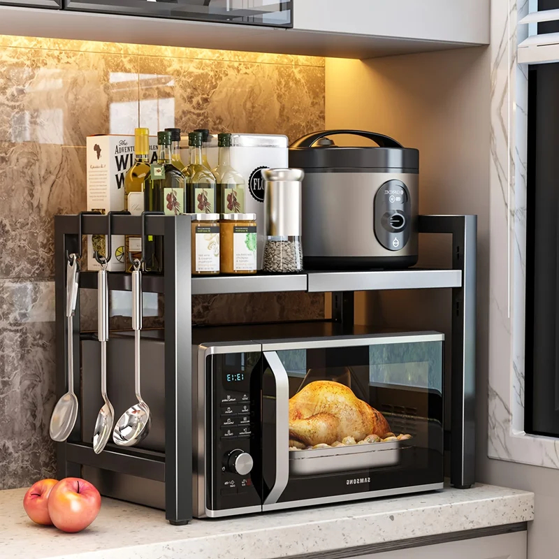 Erweiterbares Mikrowellenregal – Kitchen Baking Rack Bewertung und Preis