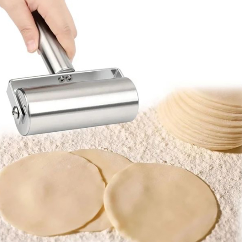 Edelstahl Doppelkopf-Teigrolle – Kitchen Roller Baking Bewertung und Preis