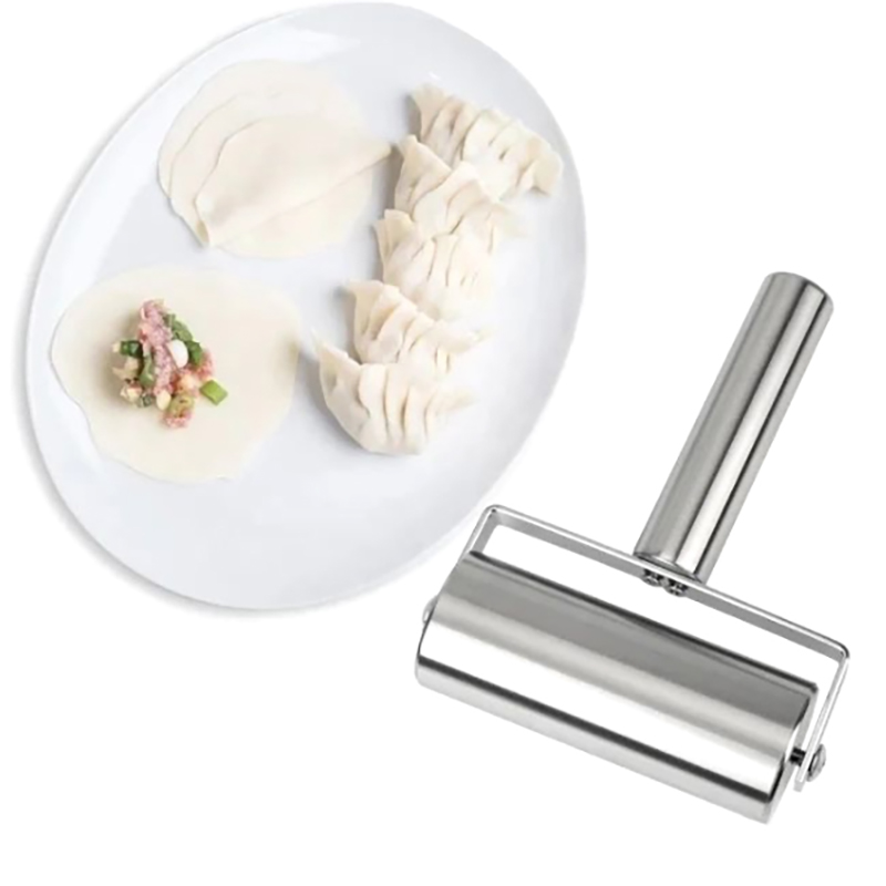 Edelstahl Doppelkopf-Teigrolle – Kitchen Roller Baking Bewertung und Preis