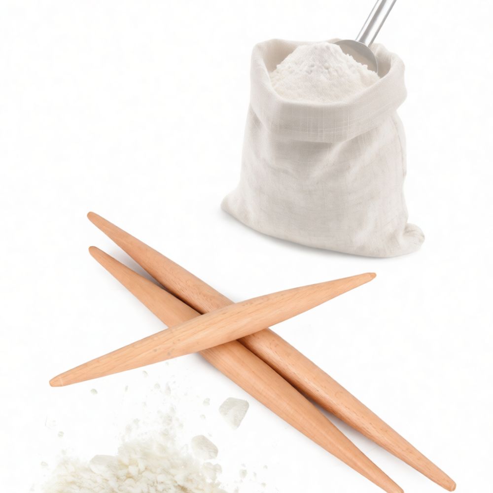 Robuster Holz-Teigroller mit s – Kitchen Roller Baking Bewertung und Preis