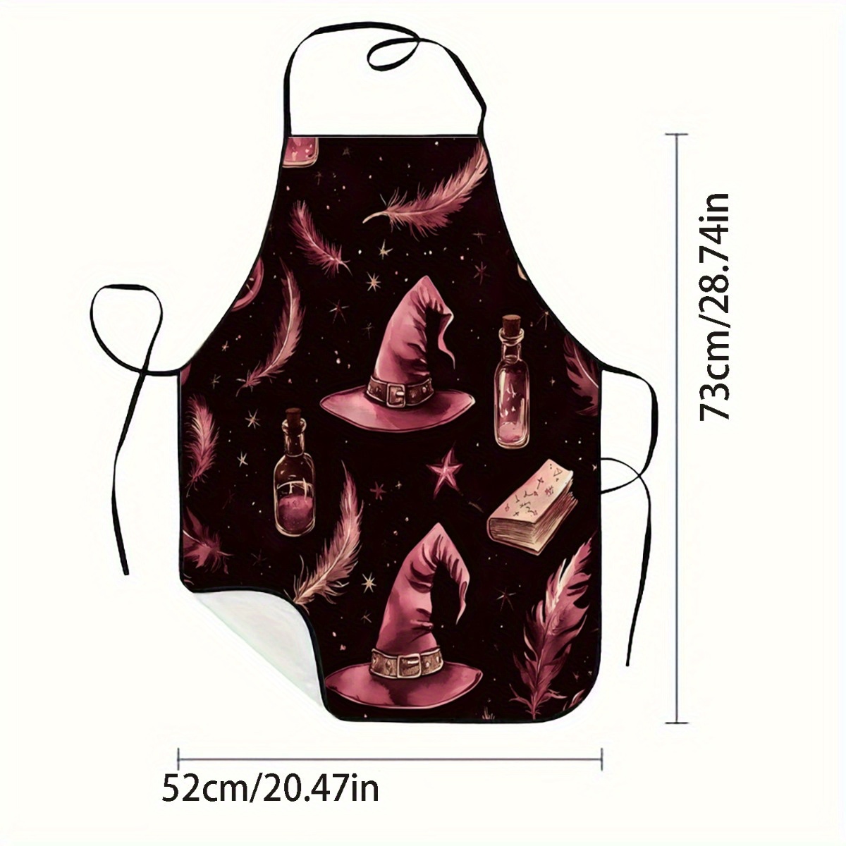 1 Stück ärmellose Schürze mit  – Kitchen Witch Baking Bewertung und Preis