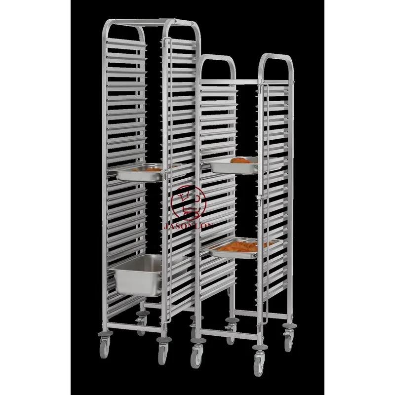 Edelstahl Schwerlast-4-Rad-GN- – Kitchen Baking Cart Bewertung und Preis