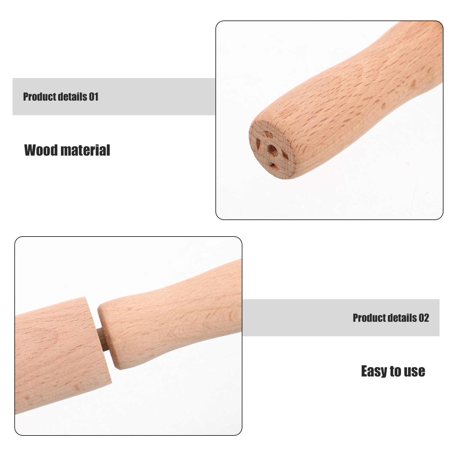Holz-Mini-Teigroller zum Backe – Kitchen Roller Baking Bewertung und Preis