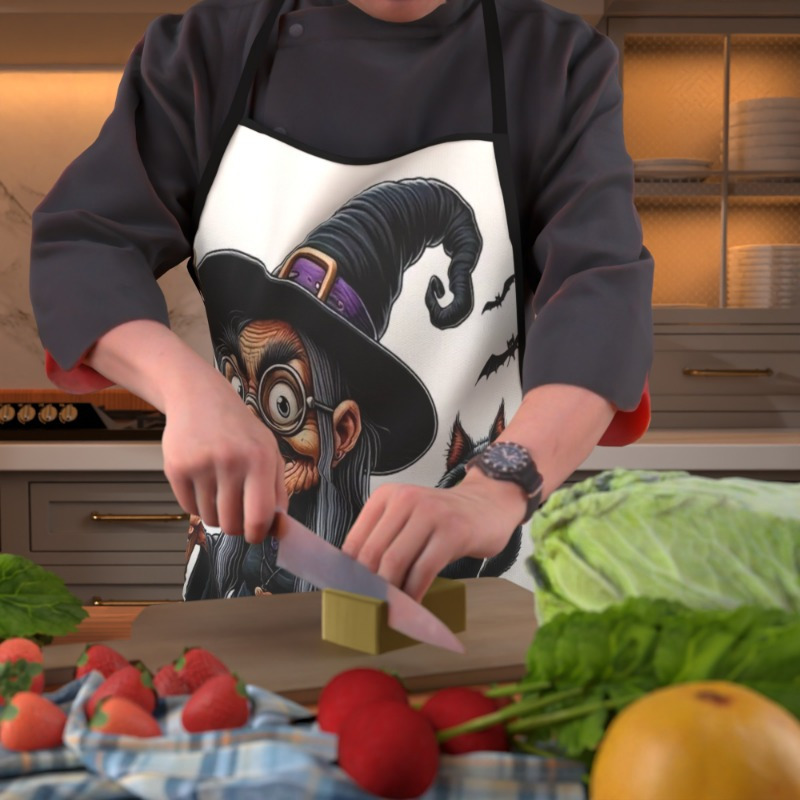 1 Stück Schürze mit Hexen- und – Kitchen Witch Baking Bewertung und Preis