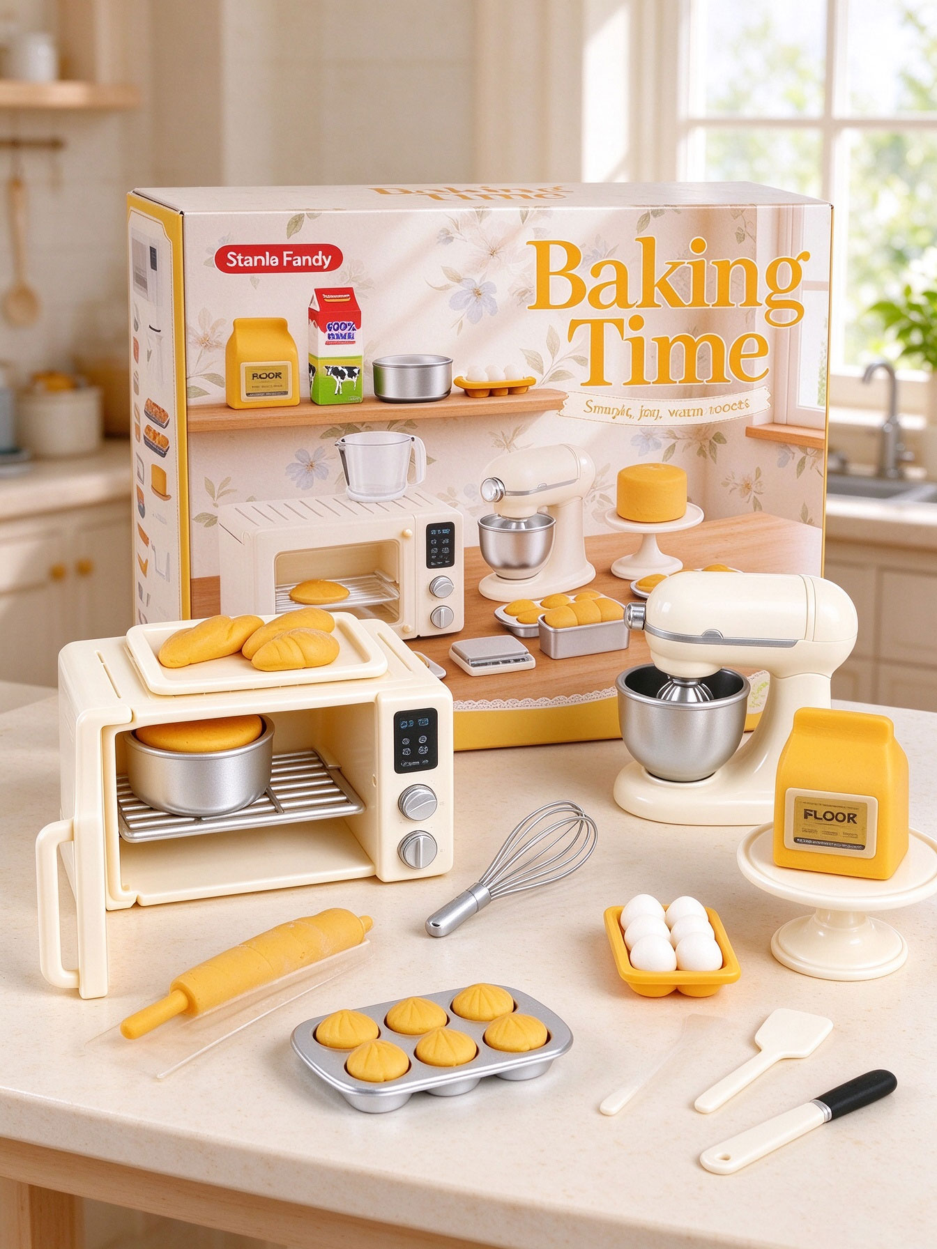Mini-Backzeit Rollenspiel-Spie – Kitchen Kids Baking Set Bewertung und Preis