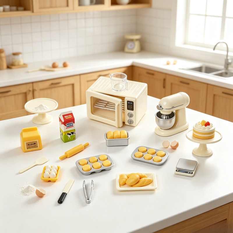 Mini-Backzeit Rollenspiel-Spie – Kitchen Kids Baking Set Bewertung und Preis