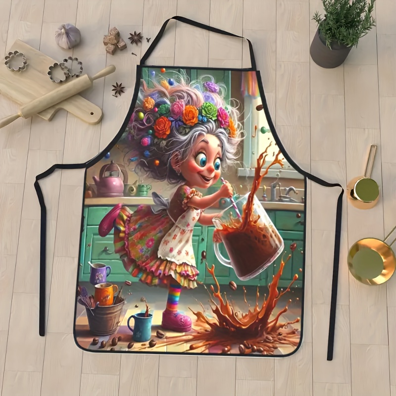 Niedliche Hexen-Küchenschürze  – Kitchen Witch Baking Bewertung und Preis