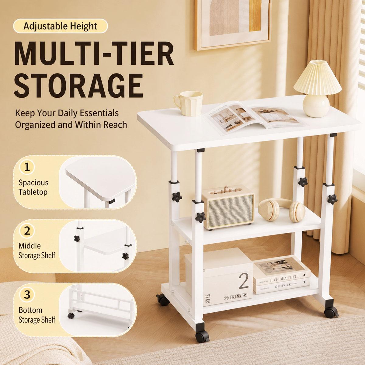 3-stöckiger, höhenverstellbare – Kitchen Baking Cart Bewertung und Preis