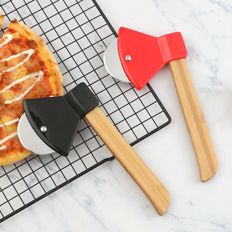 Holzgriff Axtförmiger Pizzasch – Kitchen Roller Baking Bewertung und Preis