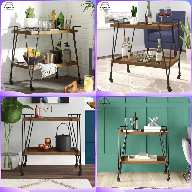 Küchenwagen mit Rollen, Rollwa – Kitchen Baking Cart Bewertung und Preis